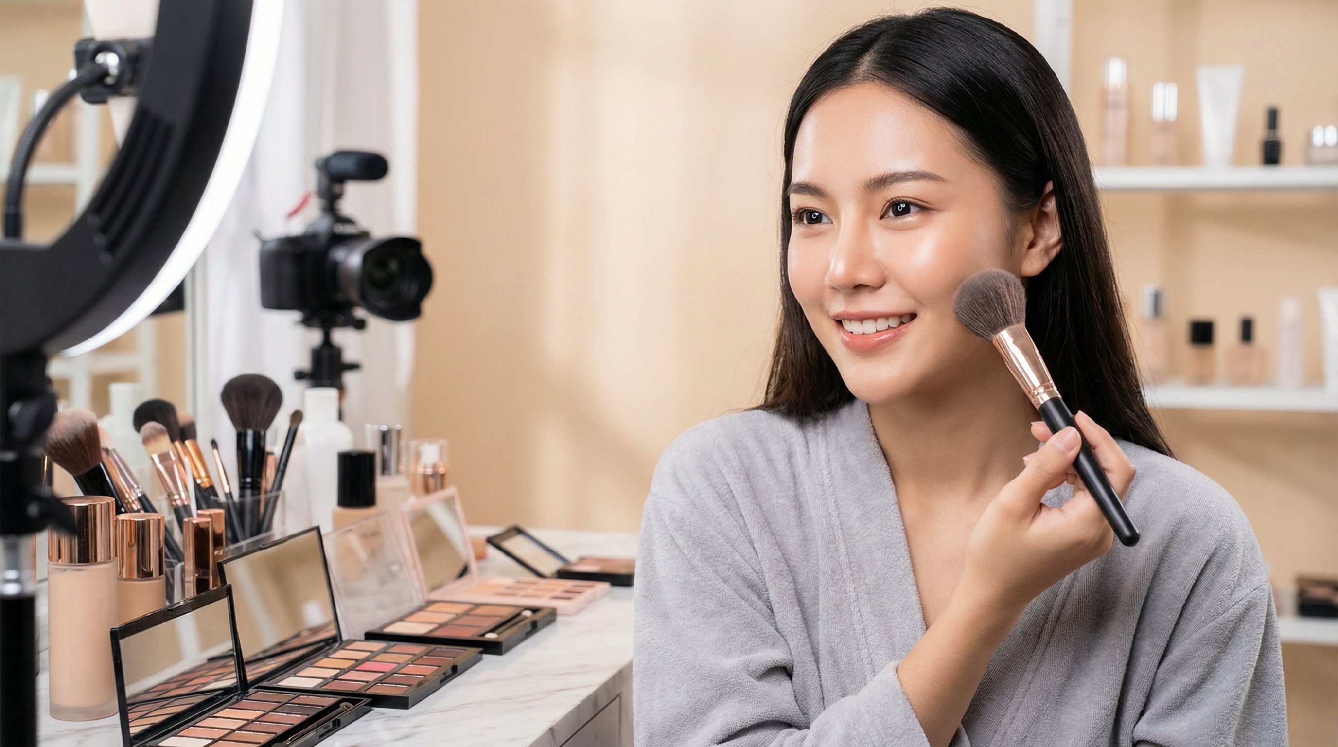 蜜桃视频美妆视频